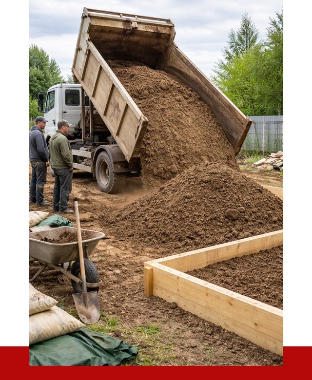 Торфо песчаная смесь в Сорочинске с доставкой от 1911 р. | ПРОНЕРУДСрч