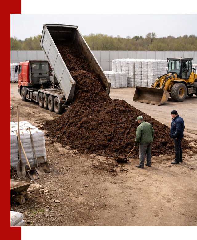 Доставка торфяных смесей оптом и в розницу в Сорочинске