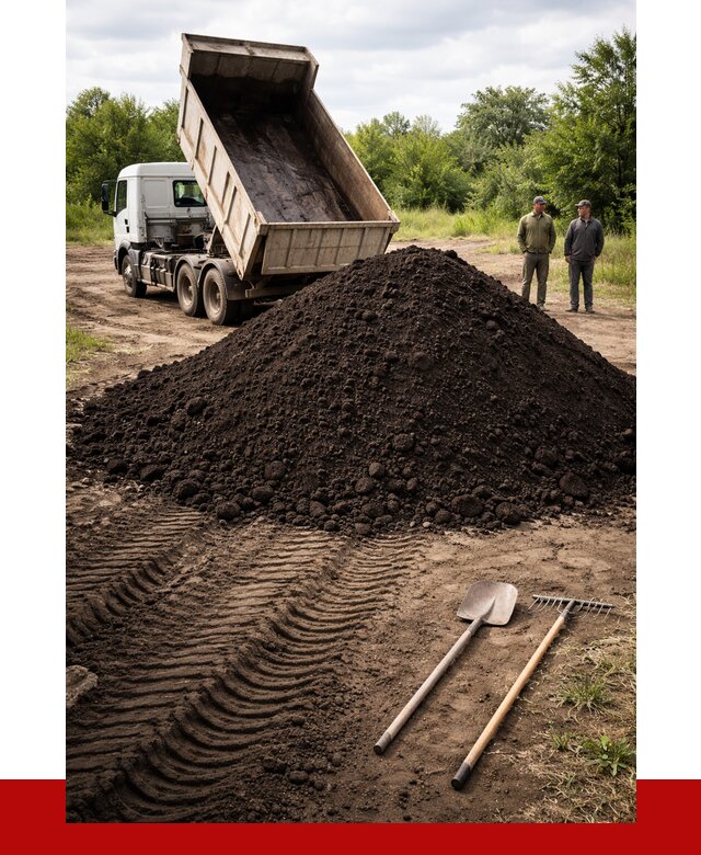 Купить чернозем навалом в Сорочинске от 1239 р. за куб | ПРОНЕРУДСрч