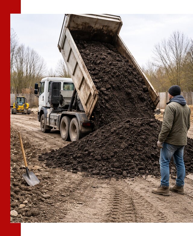Доставка чернозема навалом в Сорочинске быстро и выгодно