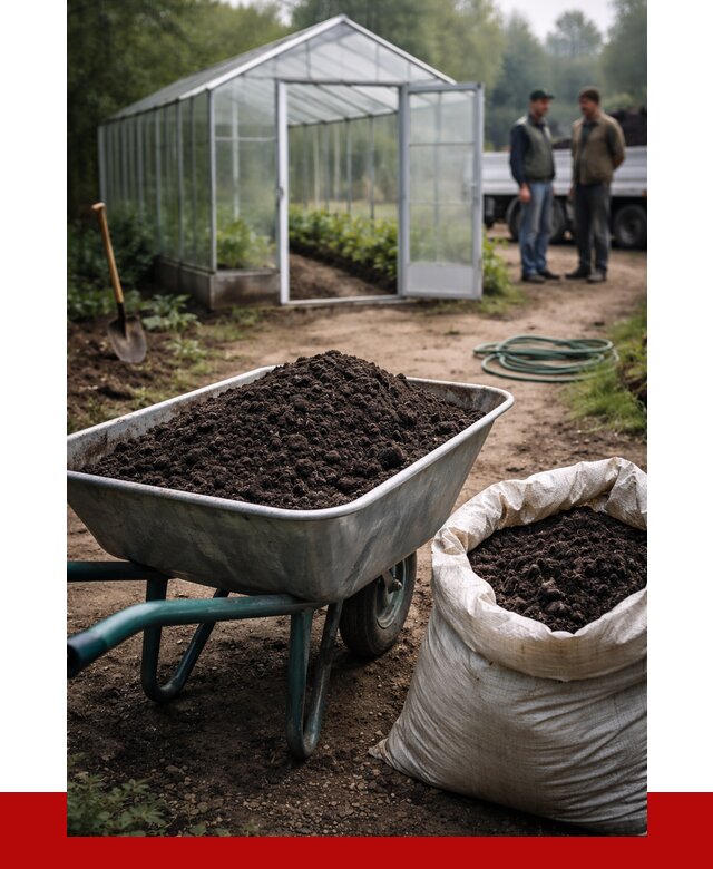 Чернозем для теплицы в Сорочинске с доставкой от 1549 р. | ПРОНЕРУДСрч