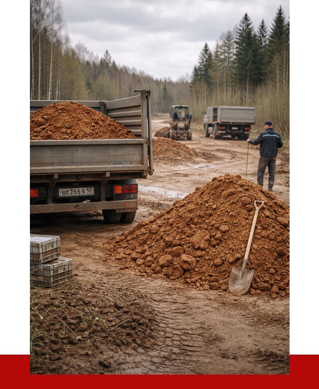 Глина и суглинки в Сорочинске от 4648 р. за куб | ПРОНЕРУДСрч