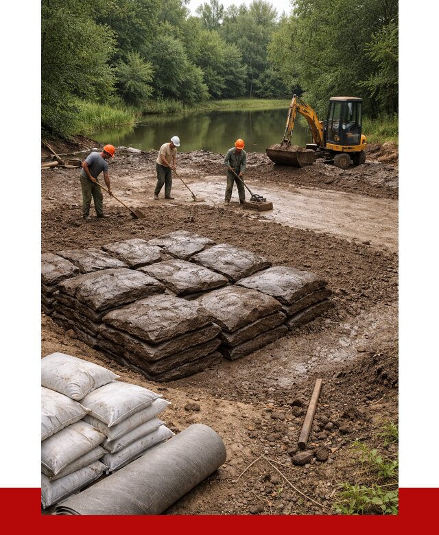 Купить глину для пруда в Сорочинске от 4648 р. с доставкой | ПРОНЕРУДСрч