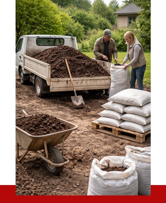 Перегной в мешках с доставкой в Сорочинске от 2272 р. | ПРОНЕРУДСрч