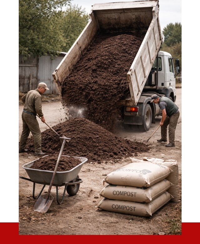 Купить компост в Сорочинске от 4338 р. за куб с доставкой | ПРОНЕРУДСрч