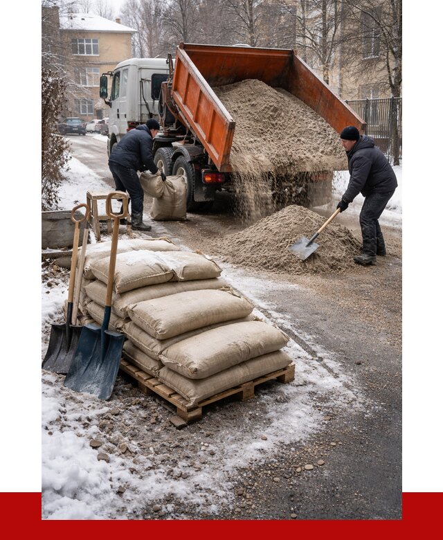 Противогололедные материалы оптом в Сорочинске от 4338 р. | ПРОНЕРУДСрч