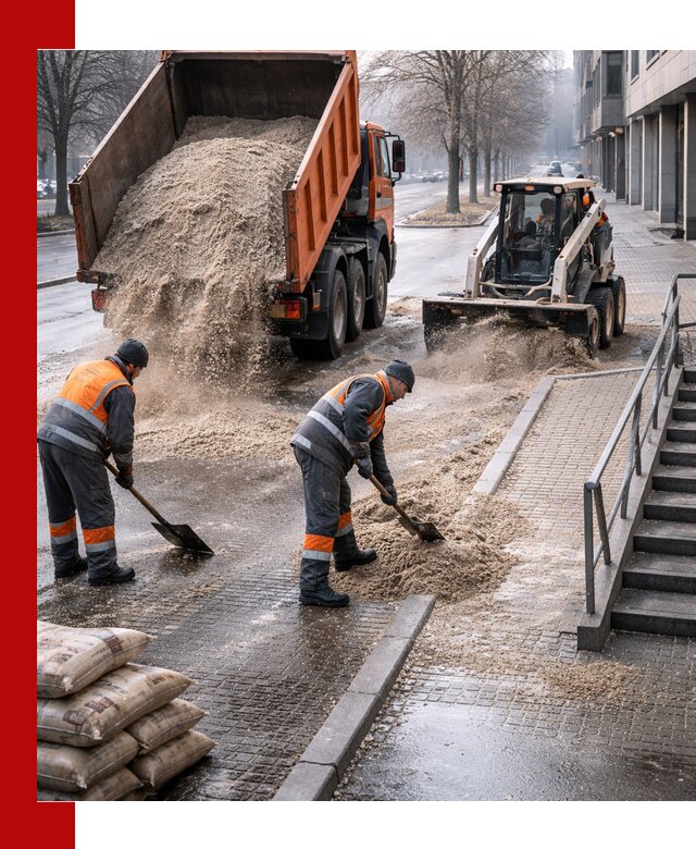 Поставка противогололедных материалов в Сорочинске