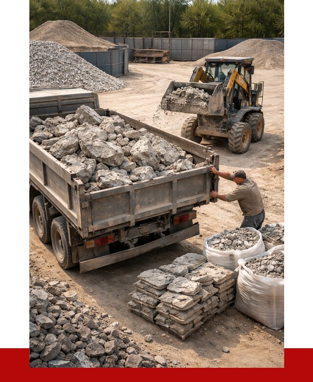 Купить бой бетона с доставкой в Сорочинске от 4957 р. | ПРОНЕРУДСрч