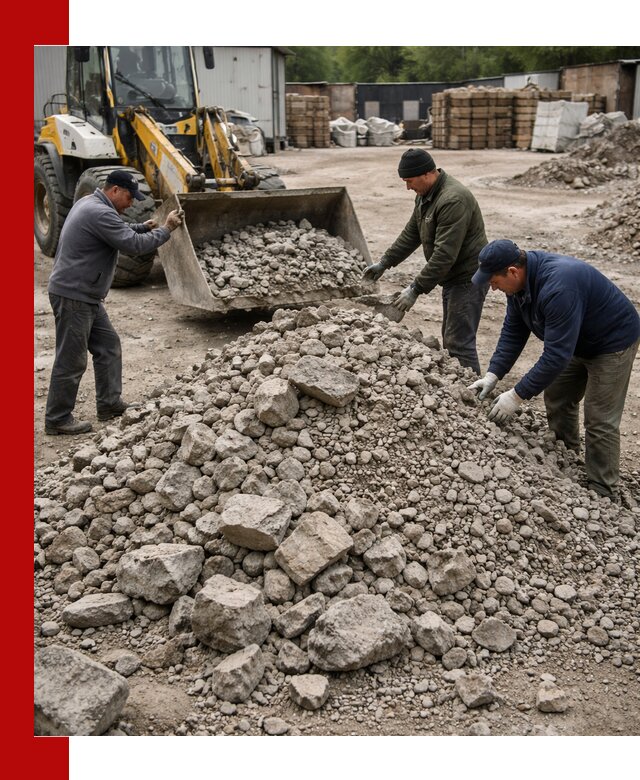 Демонтаж и вывоз бой бетона в Сорочинске