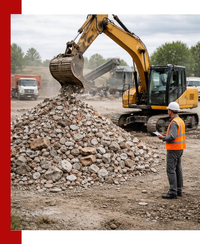 Доставка и вывоз строительного боя в Сорочинске