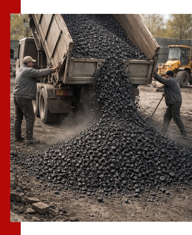 Доставка угля семечка самосвалами в Сорочинске