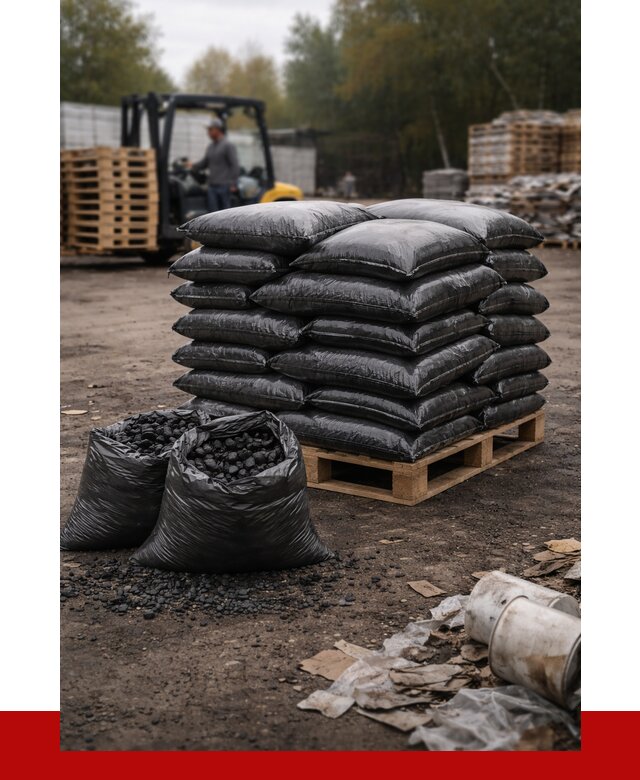 Купить уголь в мешках с доставкой в Сорочинске от 7746 р. | ПРОНЕРУДСрч