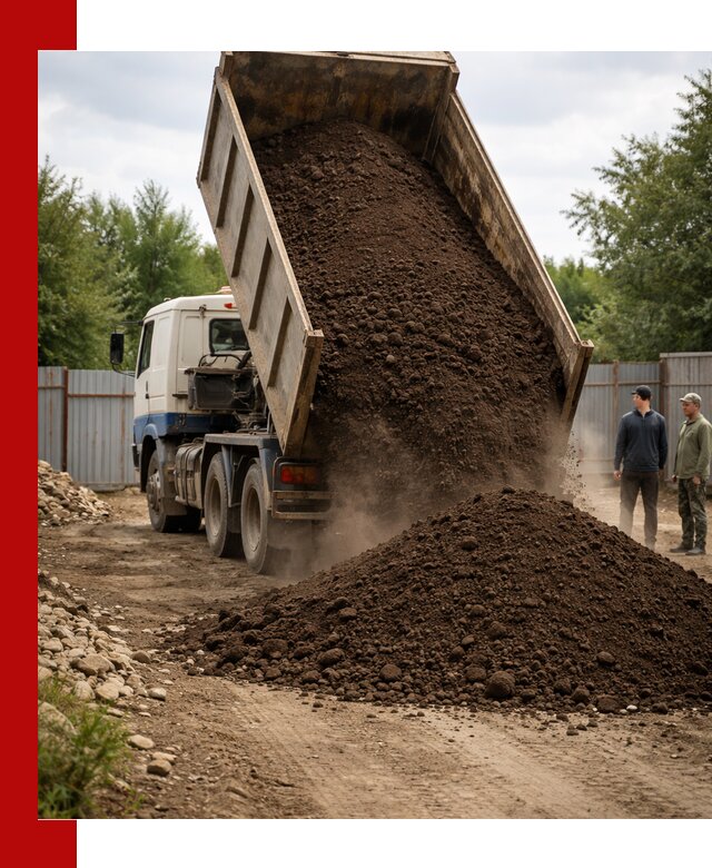 Доставка самосвалом 10 кубов в Сорочинске быстро и надёжно