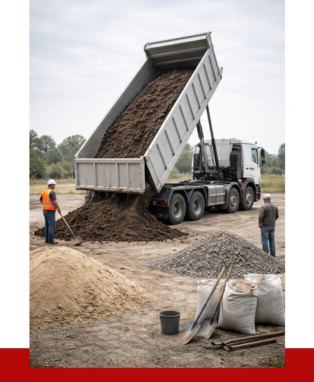 Доставка самосвалом 30 кубов в Сорочинске от 8779 р. | ПРОНЕРУДСрч