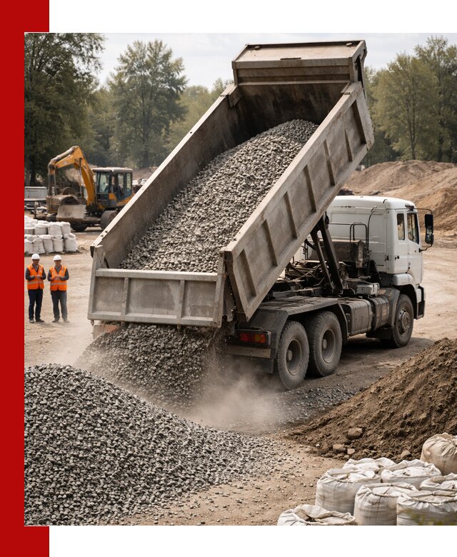 Аренда самосвала в Сорочинске для доставки сыпучих и нерудных материалов