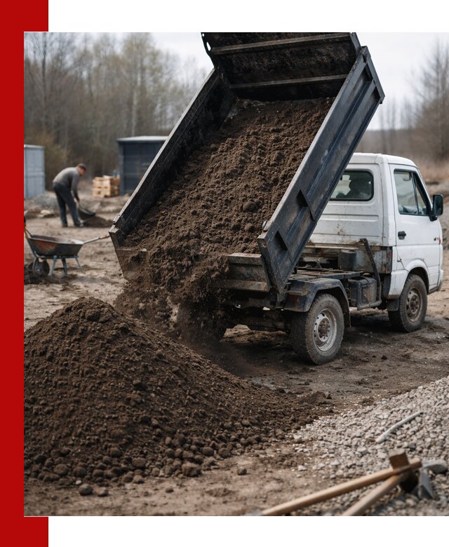 Аренда минисамосвала в Сорочинске для доставки сыпучих материалов