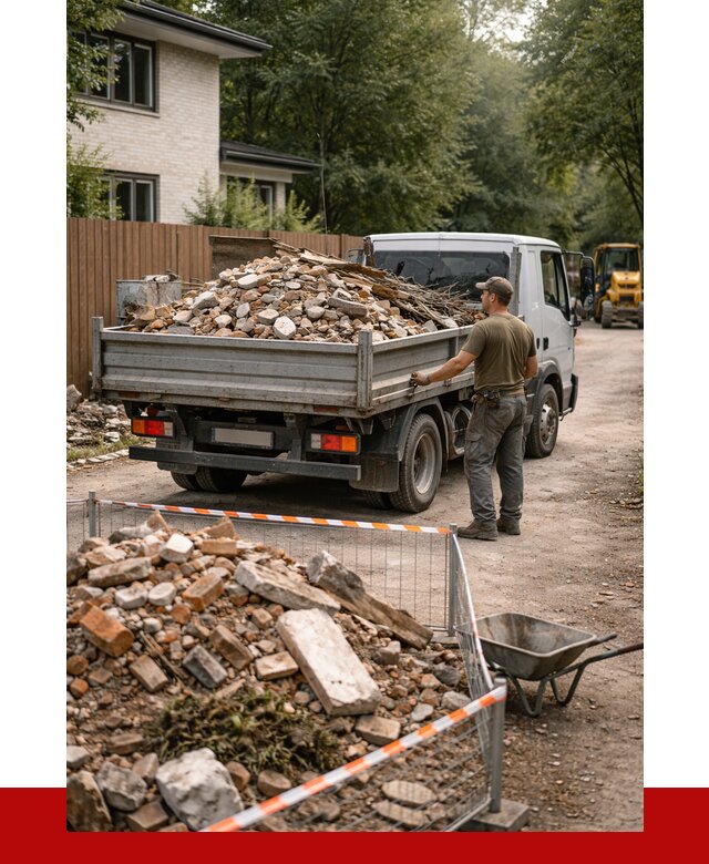 Вывоз строительного мусора с погрузкой в Сорочинске от 7746 р | ПРОНЕРУДСрч