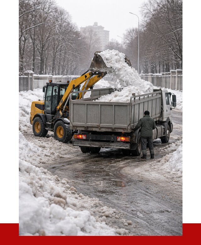 Вывоз снега с погрузкой в Сорочинске от 3615 р. ПРОНЕРУДСрч