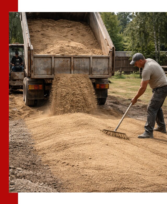 Отсыпка участка песком в Сорочинске быстро и качественно