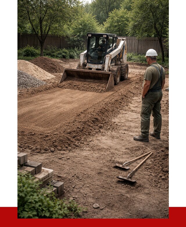 Выравнивание участка под ключ в Сорочинске от 3615 р. | ПРОНЕРУДСрч