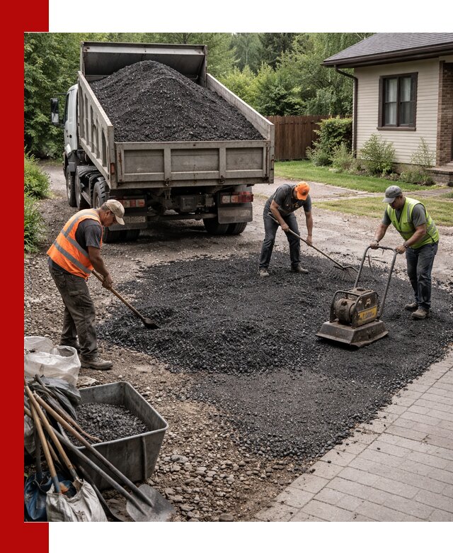 Асфальтовая крошка для двора с доставкой в Сорочинске